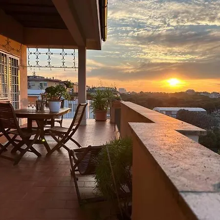 Eur-motagnola Attico 2bedr 280 Terrace View * روما