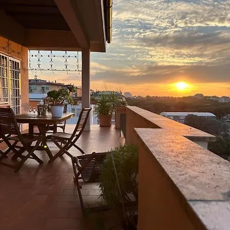 Eur-motagnola Attico 2bedr 280 Terrace View روما