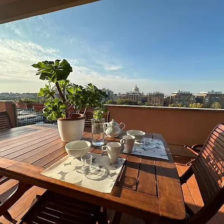 شقة Eur-motagnola Attico 2bedr 280 Terrace View
